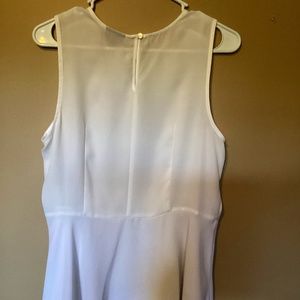 White sleeve blouse.